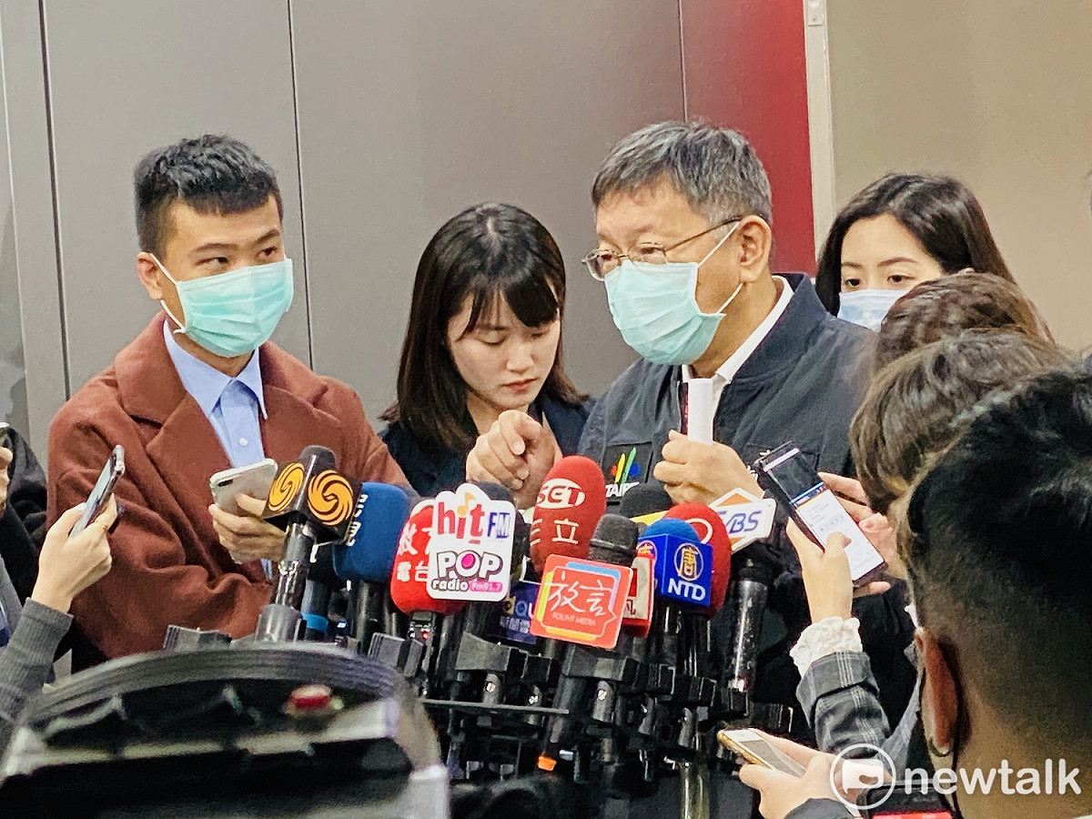 台北市長柯文哲。 圖：周煊惠 / 攝