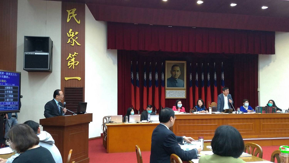 林德福要求莊瑞雄能裁示讓一些幕僚、聯絡人離去。 圖:陳佩君/攝
