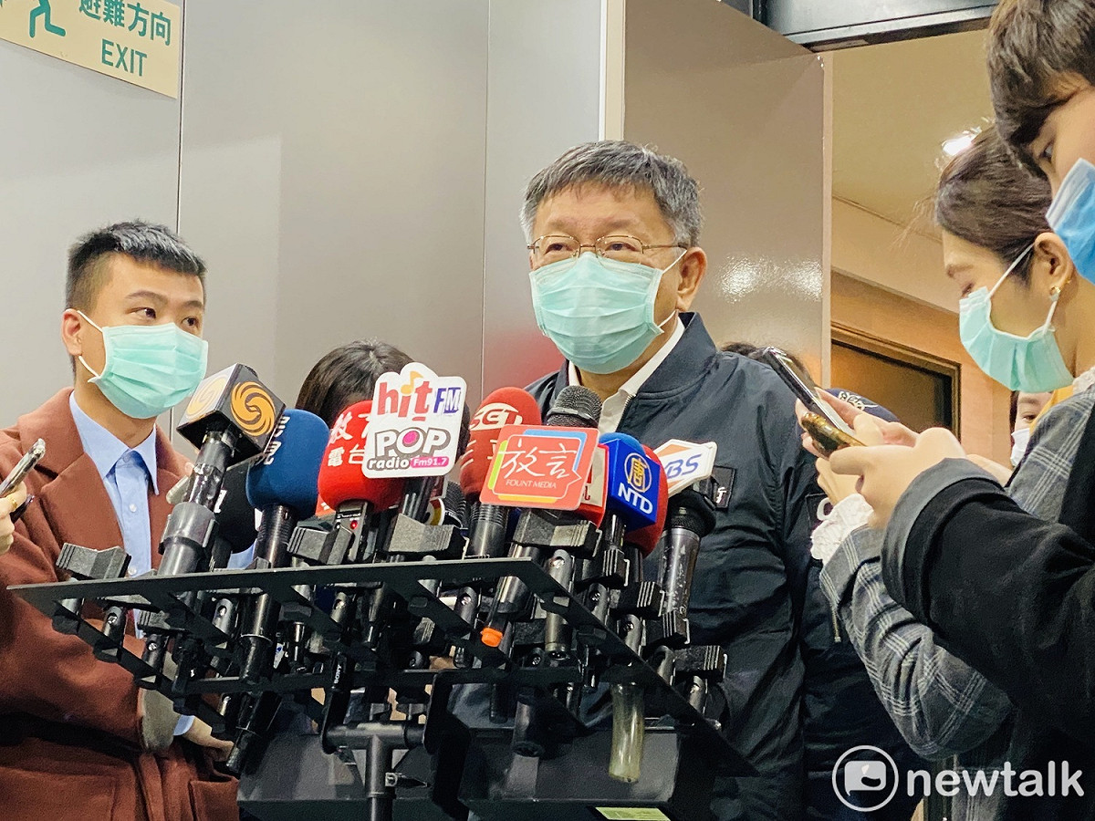 台北市長柯文哲。 圖：新頭殼資料照