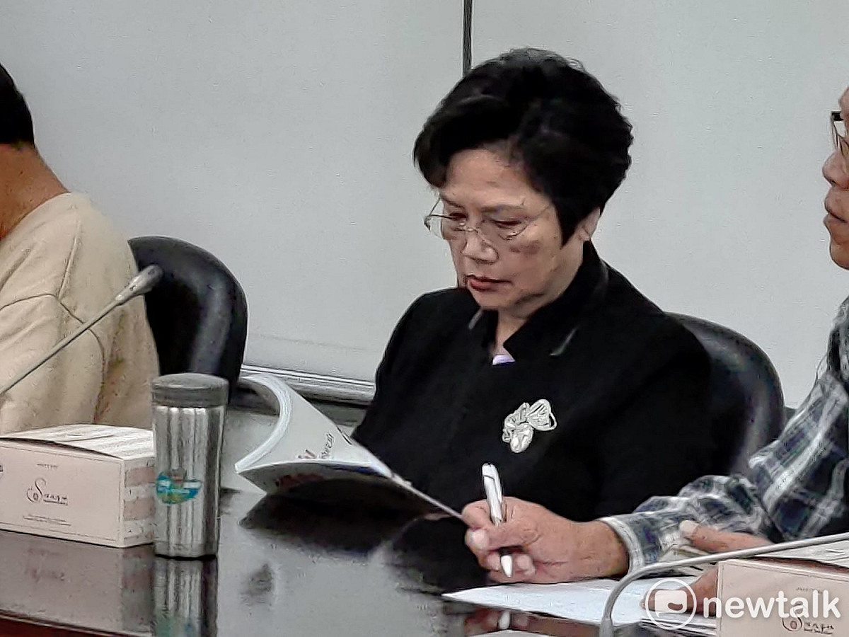國民黨立委溫玉霞。 圖：黃建豪 / 攝