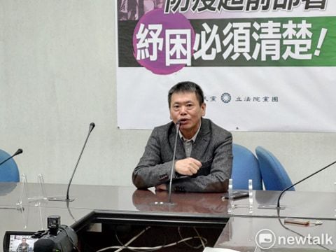 國民黨團總召林為洲。 圖：黃建豪/攝