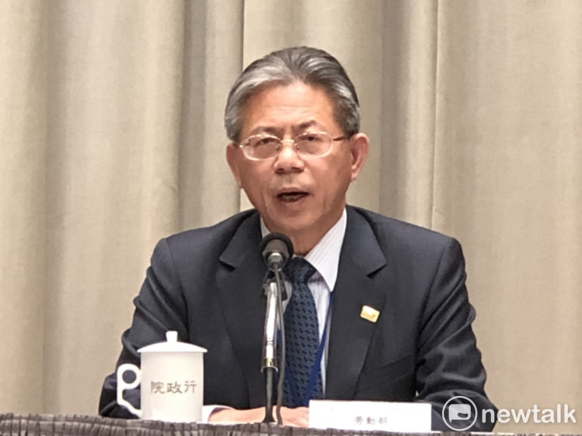 勞動部次長林三貴。 圖：謝莉慧/攝