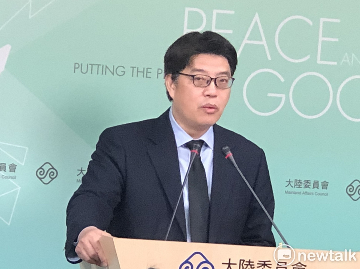 陸委會副主委兼發言人邱垂正。 圖：謝莉慧/攝