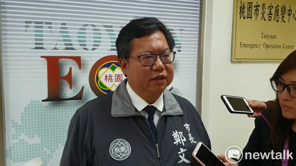 桃園市長鄭文燦宣布，自3/9起全市各關懷據點將全面關閉，待疫情告一段落後再重新開辦。 圖：林昀真／攝