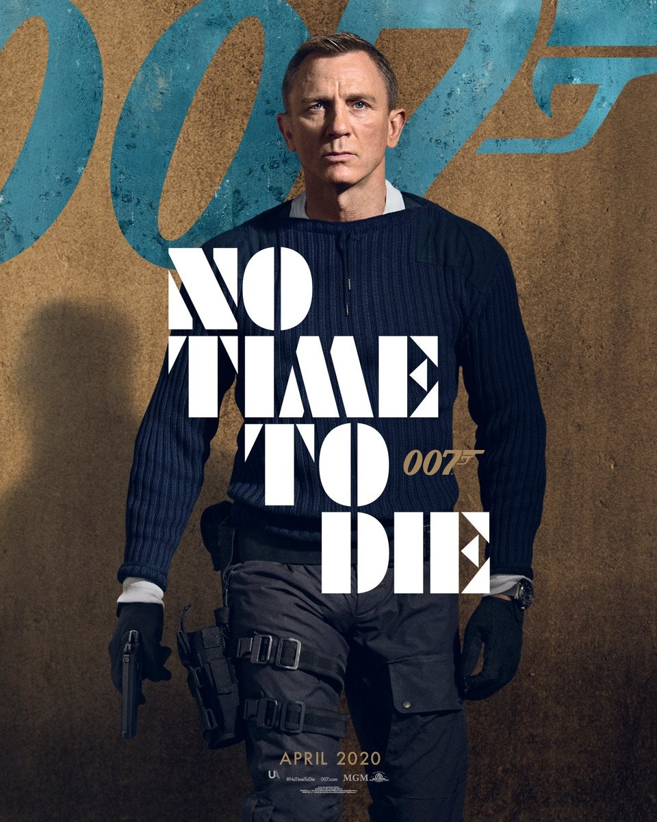 《007：生死交戰》（No Time to Die）直接大幅延後至今年11月，直接呼應電影標題「無暇赴死」。 圖：取自《007：生死交戰》推特
