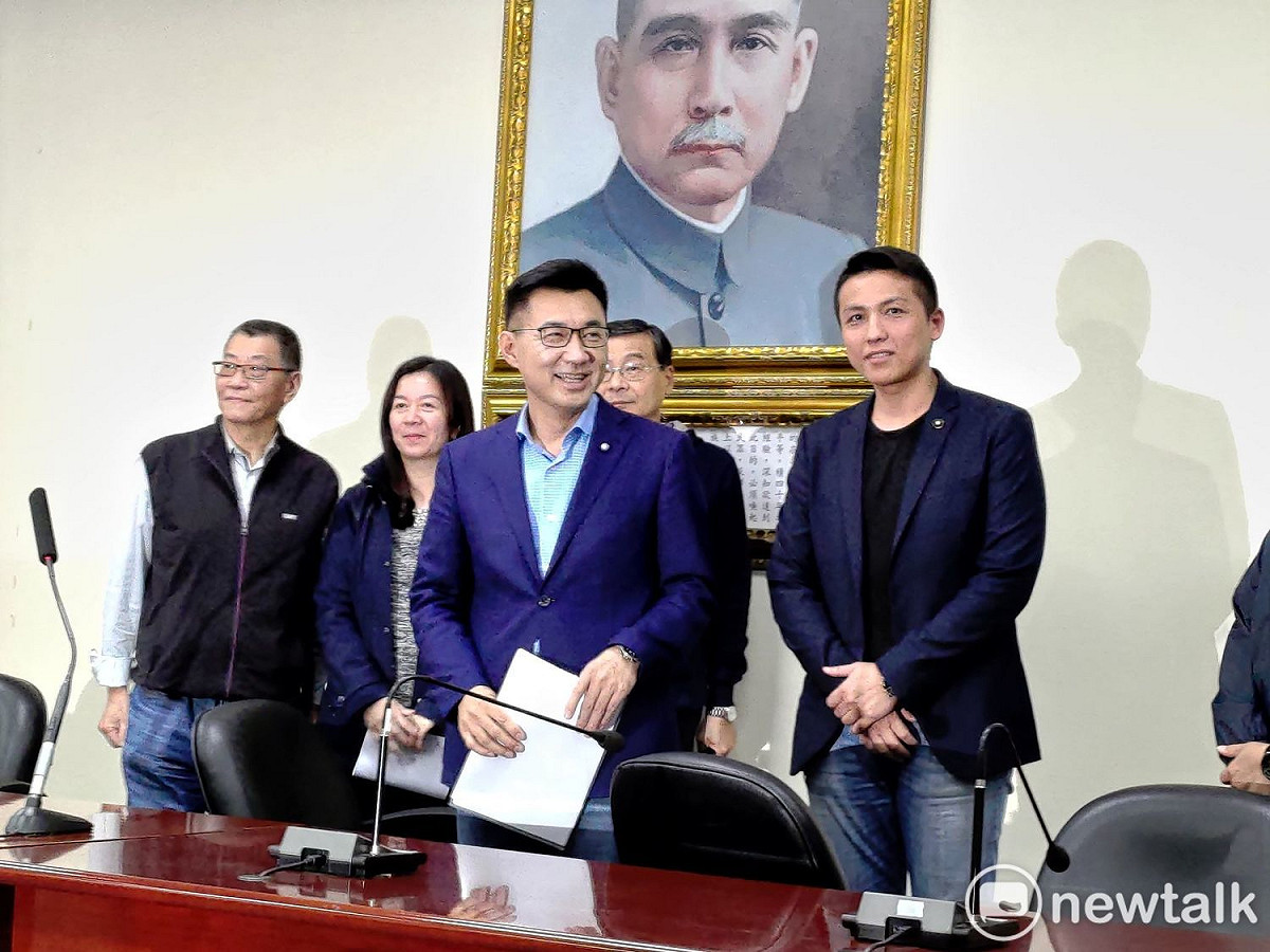 立委江啟臣以近七成得票率當選國民黨主席。 圖：黃建豪/攝 (資料照片)