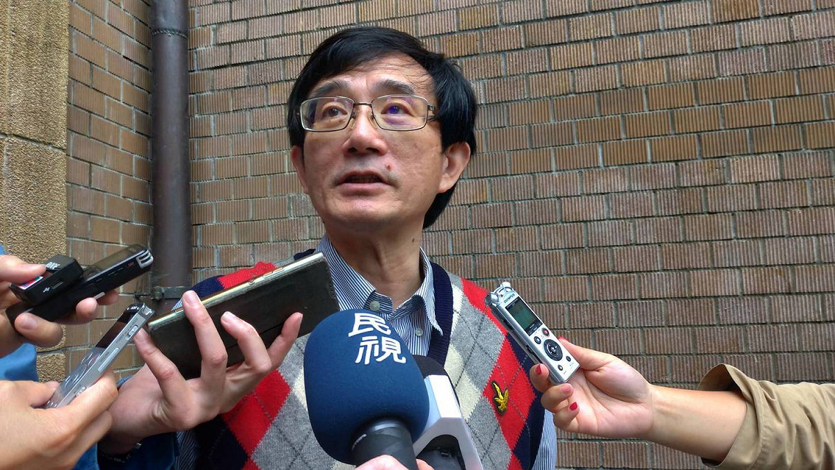 政治大學文學院院長薛化元。 圖：陳佩君／攝