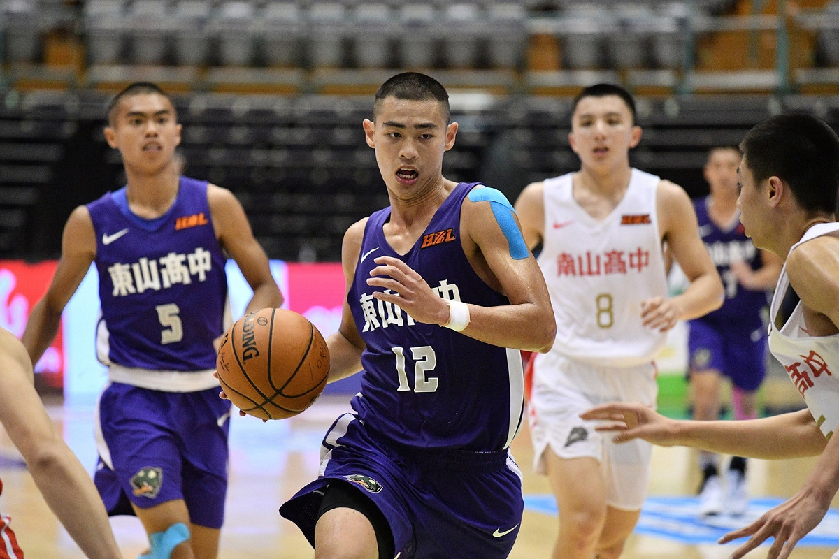 108學年度HBL4強賽，東山新任「戰神」林信寬。 圖／林柏年攝 ,2020.03.08(Nownews)