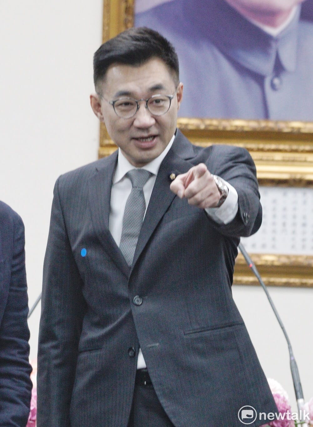 國民黨新任黨主席江啟臣。 圖：張良一／攝（資料照片）