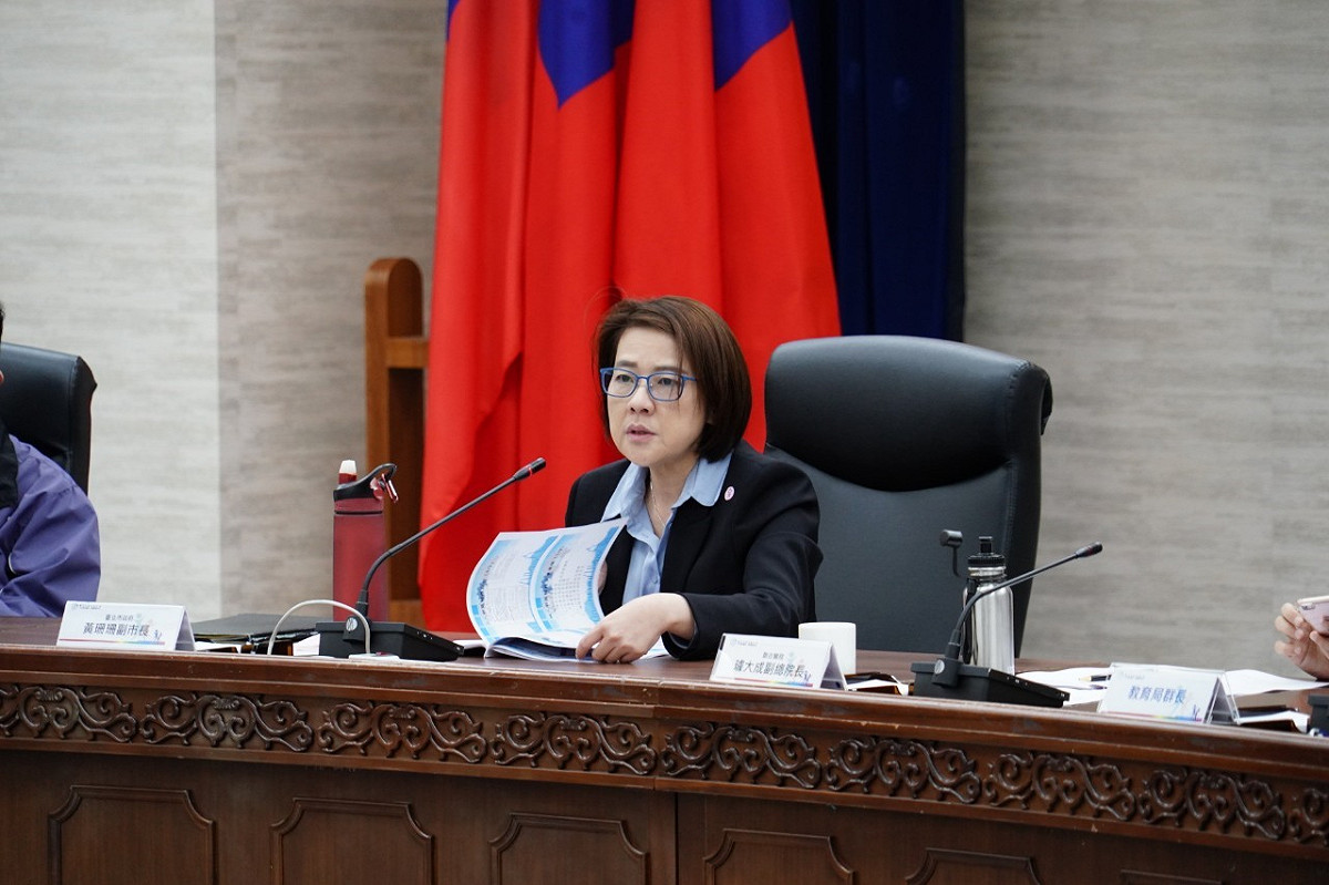 台北市副市長黃珊珊。 圖：北市府 / 提供