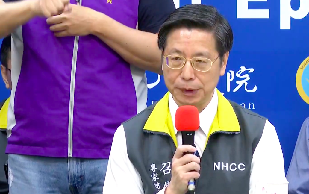 中央流行疫情指揮中心諮詢小組召集人張上淳 圖：擷取自疾管署直播畫面