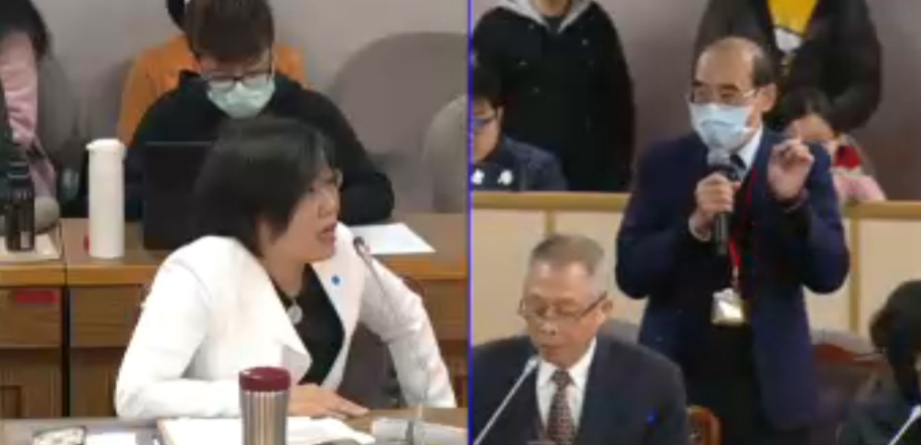 劉世芳質疑，高雄氣爆案早已在2015年結案，這是「一案兩查」。 圖 : 翻攝自 IVOD