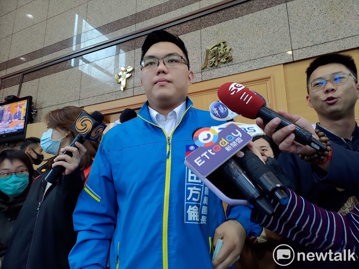 國民黨中常委田方倫。 圖：黃建豪/攝