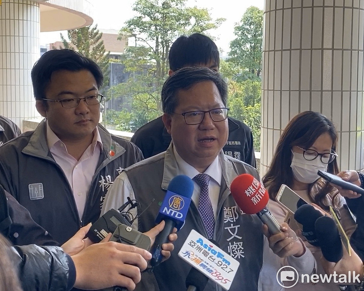 鄭文燦表示，返台台商目前就是照標準防疫規範進行檢疫作業，政府已經做了縝密的規劃，不用擔心會造成醫療系統的負擔。 圖：林昀真/攝