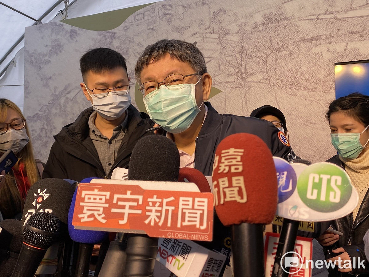 台北市長柯文哲。 圖：周煊惠 ／攝
