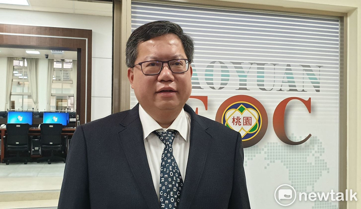 桃園市長鄭文燦。 圖:林昀真/攝
