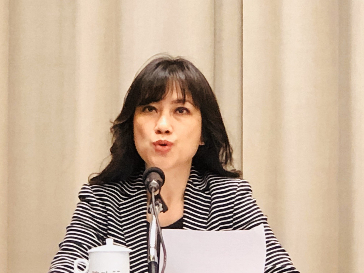 行政院發言人Kolas Yotaka。 圖：謝莉慧/攝