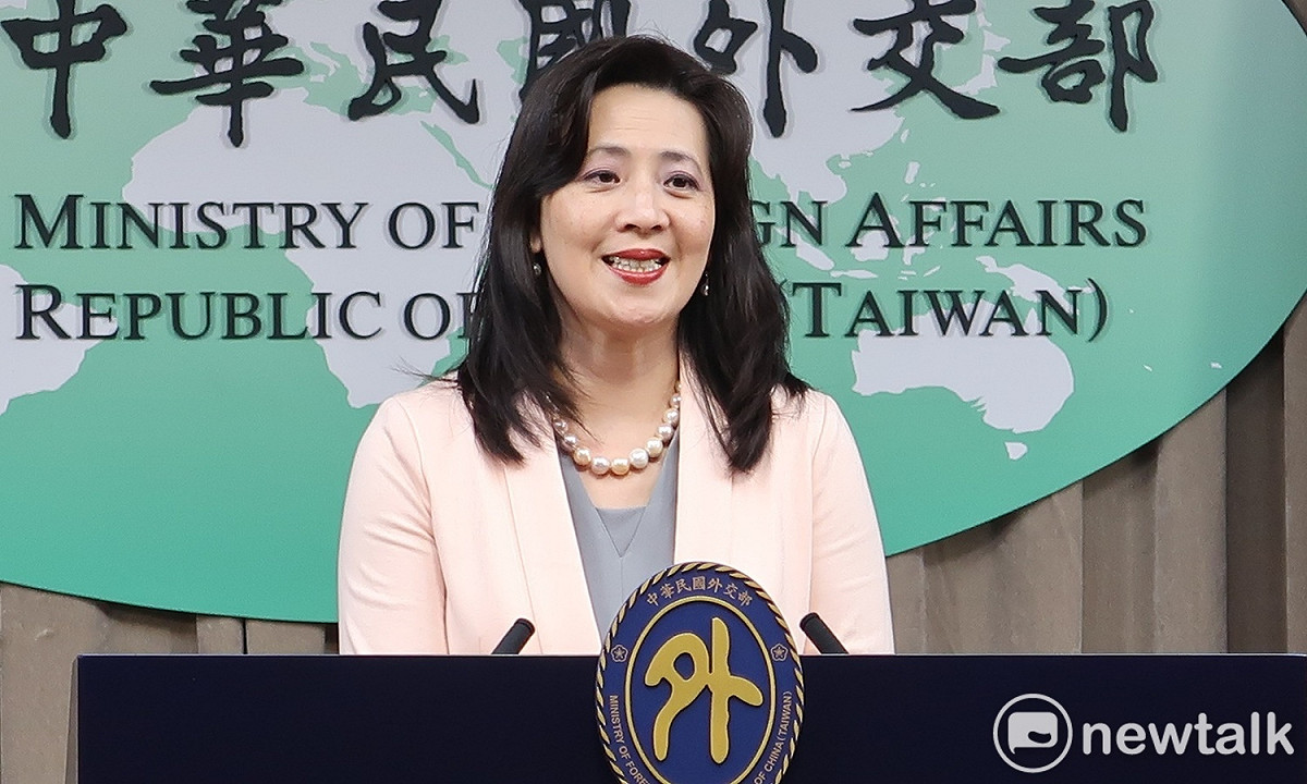 外交部發言人歐江安。 圖：林朝億/攝(資料照)