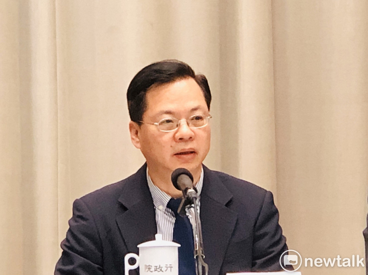 行政院政務委員龔明鑫。 圖：謝莉慧/攝