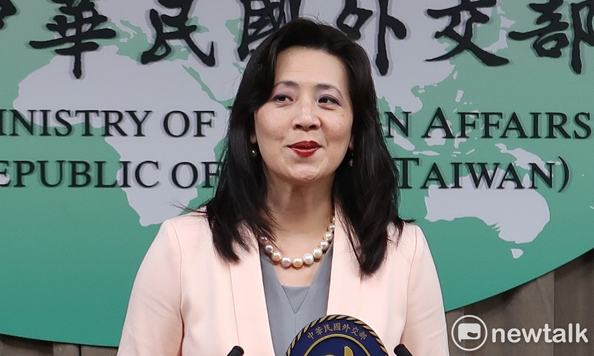 外交部發言人歐江安。 圖：林朝億/攝（資料照片）