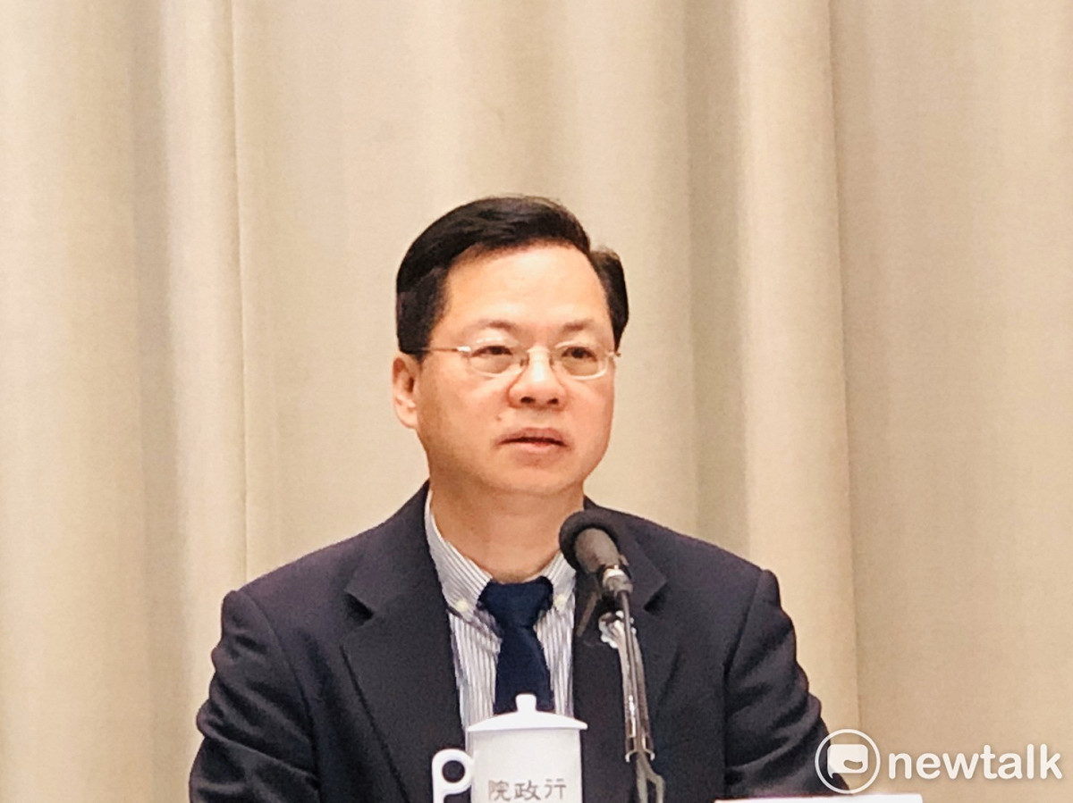行政院政務委員龔明鑫。 圖：謝莉慧/攝