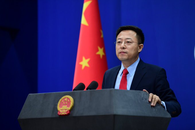 中國外交部發言人趙立堅。 圖：取自中國外交部