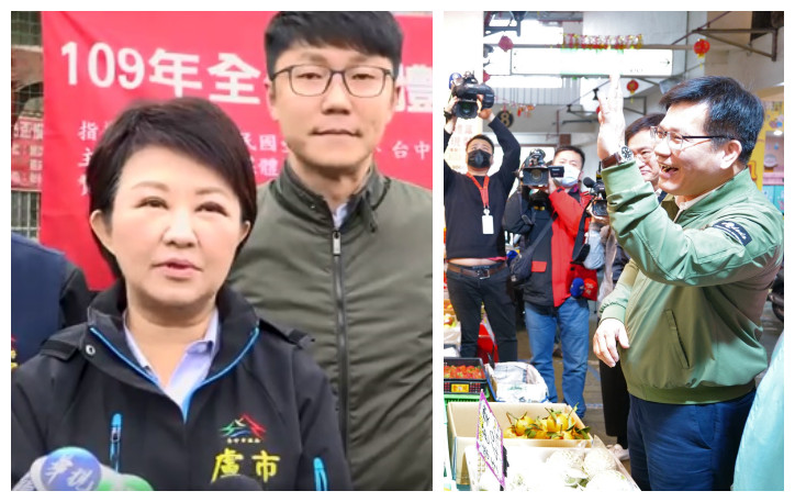 盧秀燕及林佳龍今（14）天再為行政院宣告《台中市管制生煤自治條例》過招。  圖：台中市政府、交通部/提供