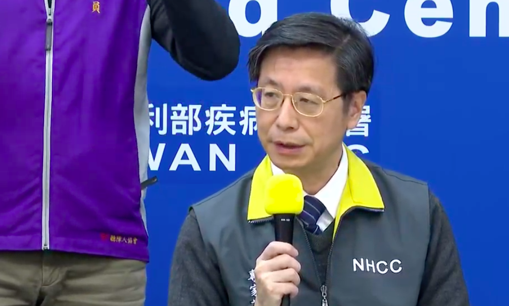 中央流行疫情指揮中心召集人張上淳。 圖：翻攝自疾管署直播畫面