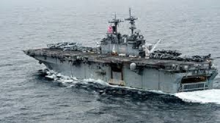 美軍兩棲攻擊艦拳師號（USS Boxer） 圖 : 翻攝自public.navy.mil