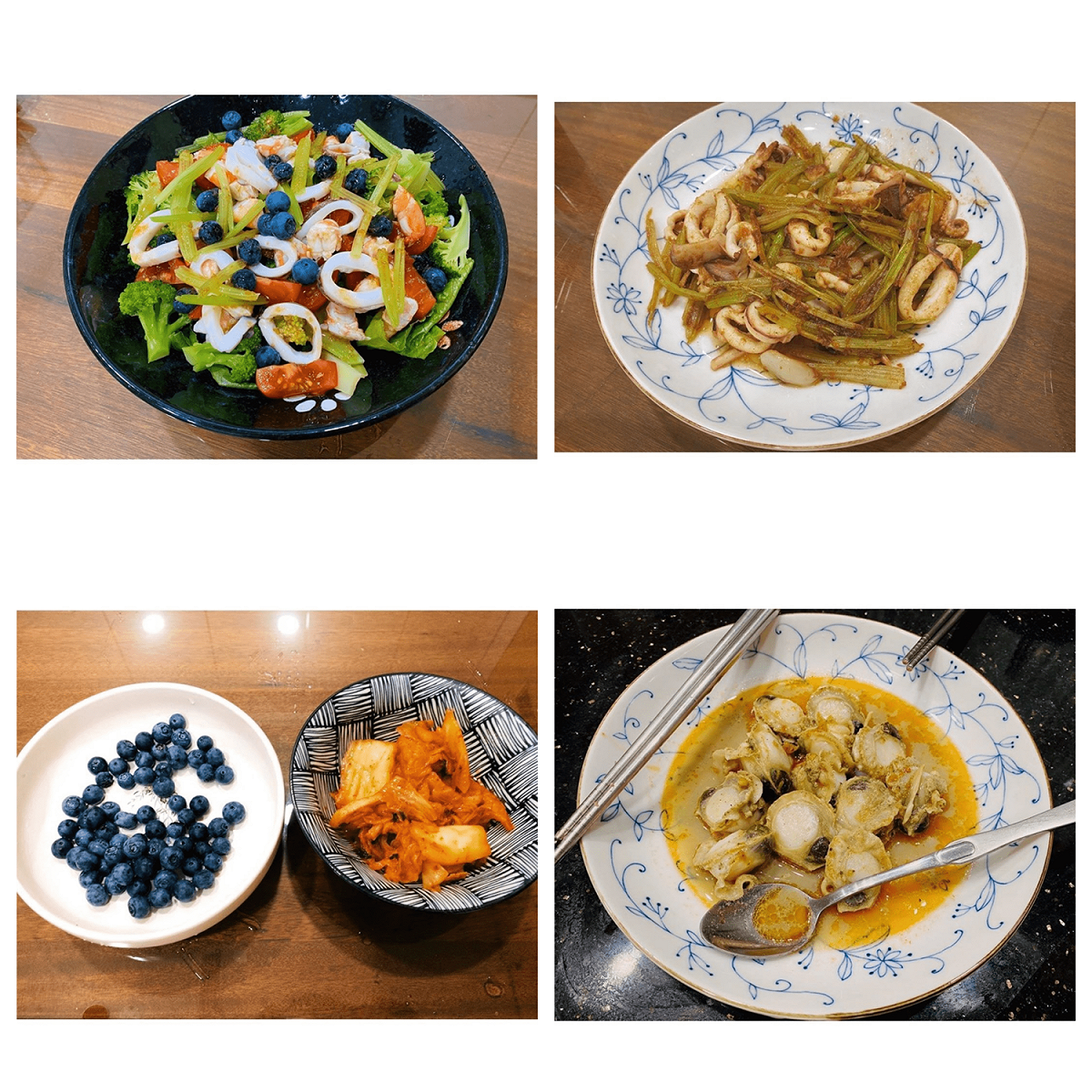 一系列的台灣美食照，讓台灣粉絲充滿熟悉感。 圖：翻攝自TWICE IG