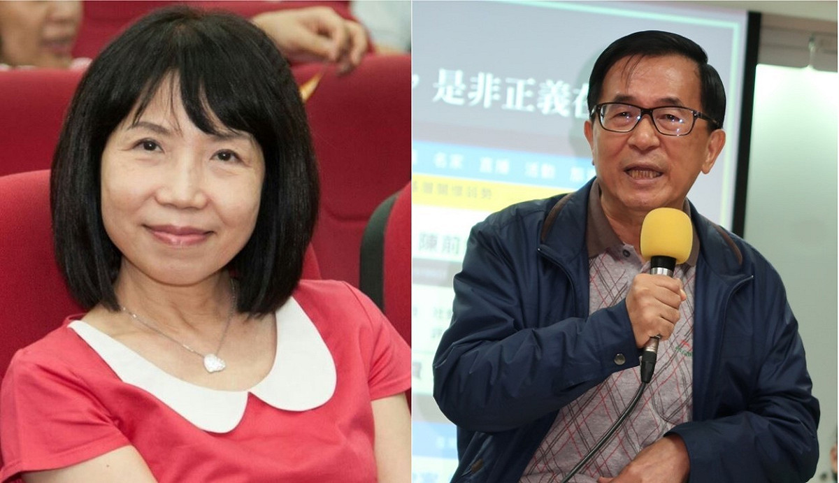 陳水扁民間醫療小組成員、一邊一國行動黨發言人陳昭姿在臉書揭露創黨內幕。 圖：新頭殼合成
