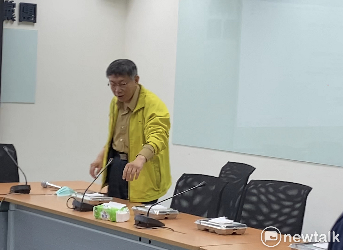 民眾黨主席柯文哲。 圖：周煊惠 ／攝