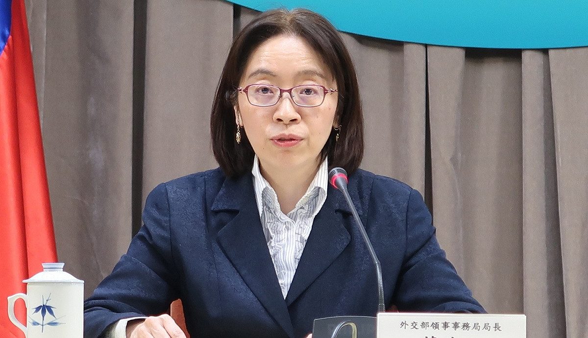 外交部領事事務局局長葉非比 圖：林朝億/攝