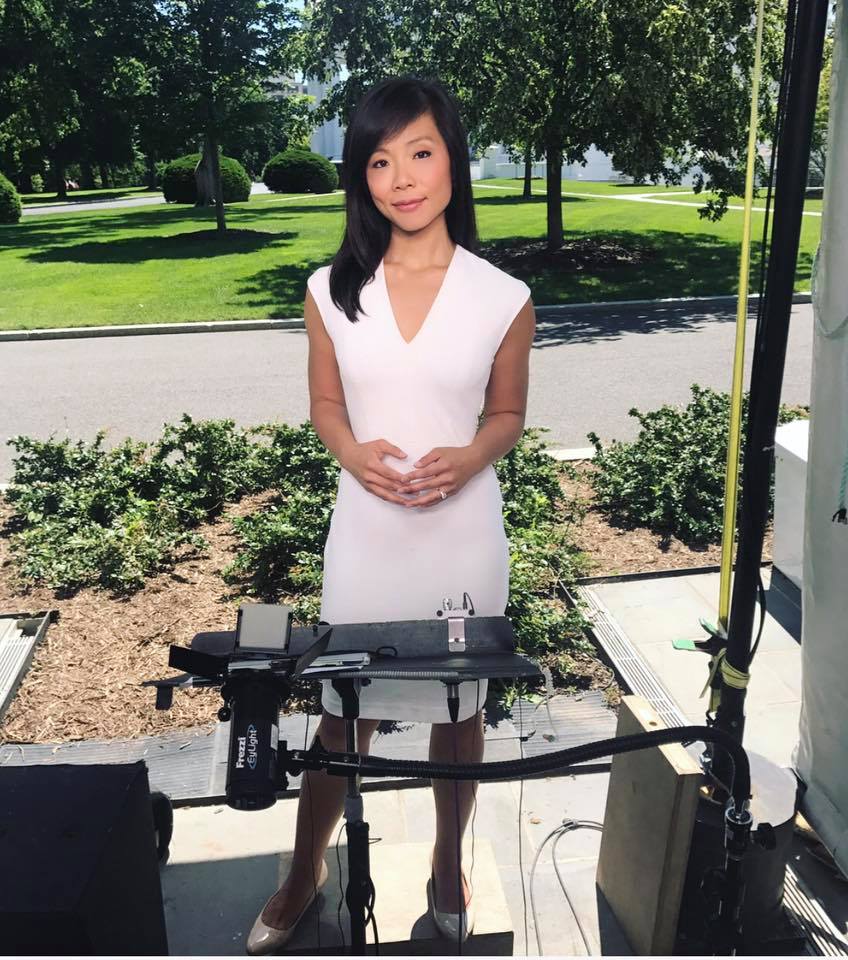 美國哥倫比亞廣播公司（CBS）華裔記者江維佳。 圖：翻攝自「Weijia Jiang」臉書