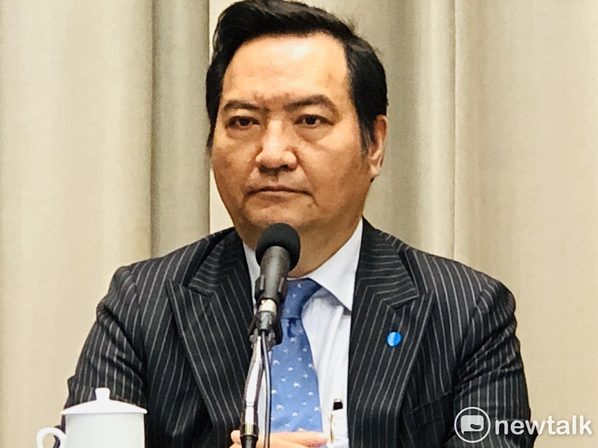 行政院政務委員羅秉成代表台灣方共同主持台灣與歐盟第三屆年度人權諮商會議。 圖：謝莉慧/攝（資料照片）