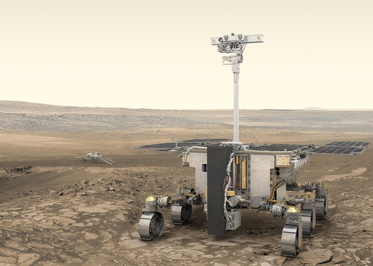 ExoMars 2020 火星車計畫因疫情被迫延後。 圖：取自歐洲太空總署官網