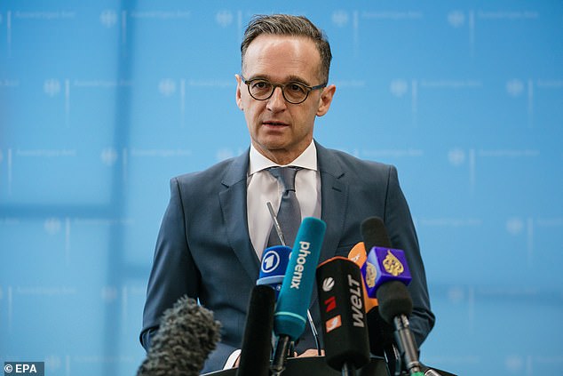 德國外長馬斯(Heiko Maas)。 圖：翻攝自推特(資料照片)