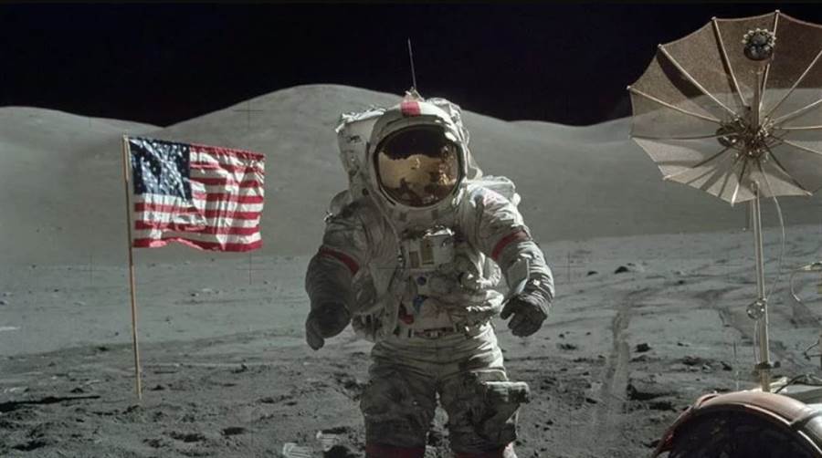 NASA將與民間航太企業SpaceX合作，在27日將兩名太空人送往國際太空站。圖為太空人示意圖。 圖 : 翻攝自NASA官網