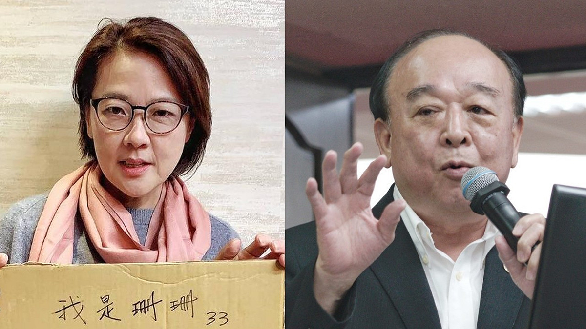 台北市副市長黃珊珊22日在臉書怒嗆立委吳斯懷「真是夠了！」 圖：新頭殼合成