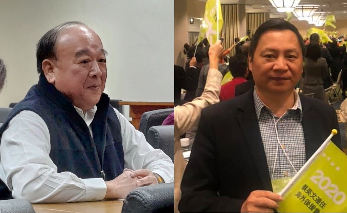 國民黨日前急切割吳斯懷「共機繞台不算挑釁」的言論，令中國民運人士王丹直言「很可笑」。 圖：新頭殼合成