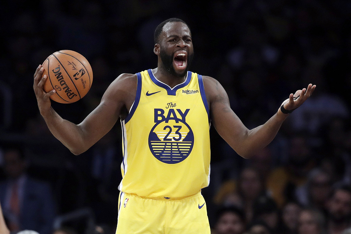 金州勇士大前鋒Draymond Green。 圖／美聯社／達志影像