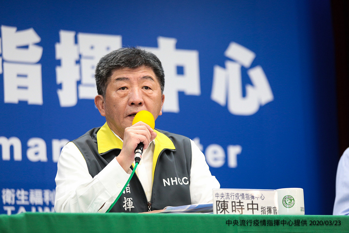 中央流行疫情中心指揮官陳時中。 圖：疾管署／提供