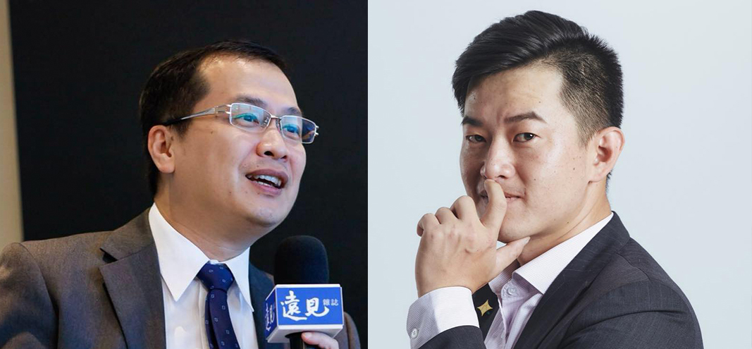 面對陳柏惟於臉書表示，「韓國瑜選台北市長我會願意幫羅智強站台，一次」。對此羅智強回應，我選台北市長就邀你來站台，一次」，希望你不會忘了政見。 圖：新頭殼合成