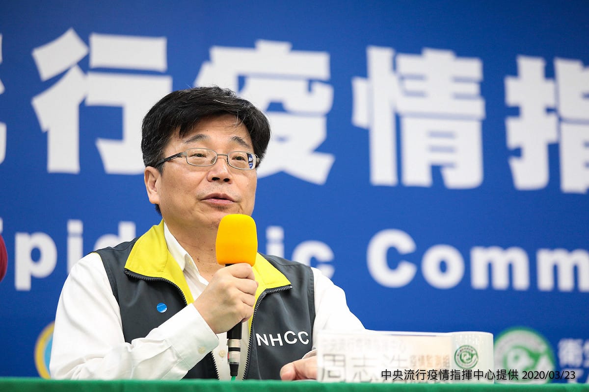 疫情監測組組長周志浩。 圖：中央流行疫情指揮中心／提供