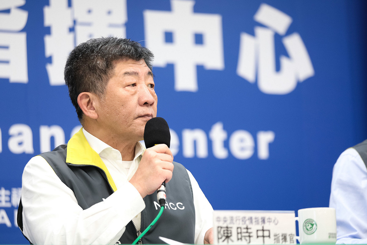 中央流行疫情指揮中心指揮官陳時中。 圖：中央流行疫情指揮中心/提供