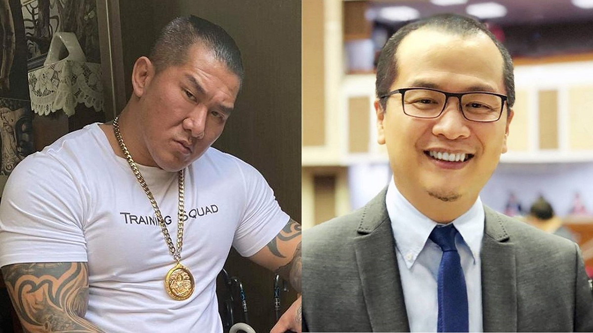 館長日前在直播中怒飆資深媒體人羅友志，卻搞錯對象，罵成台北市議員羅智強。 圖：新頭殼合成