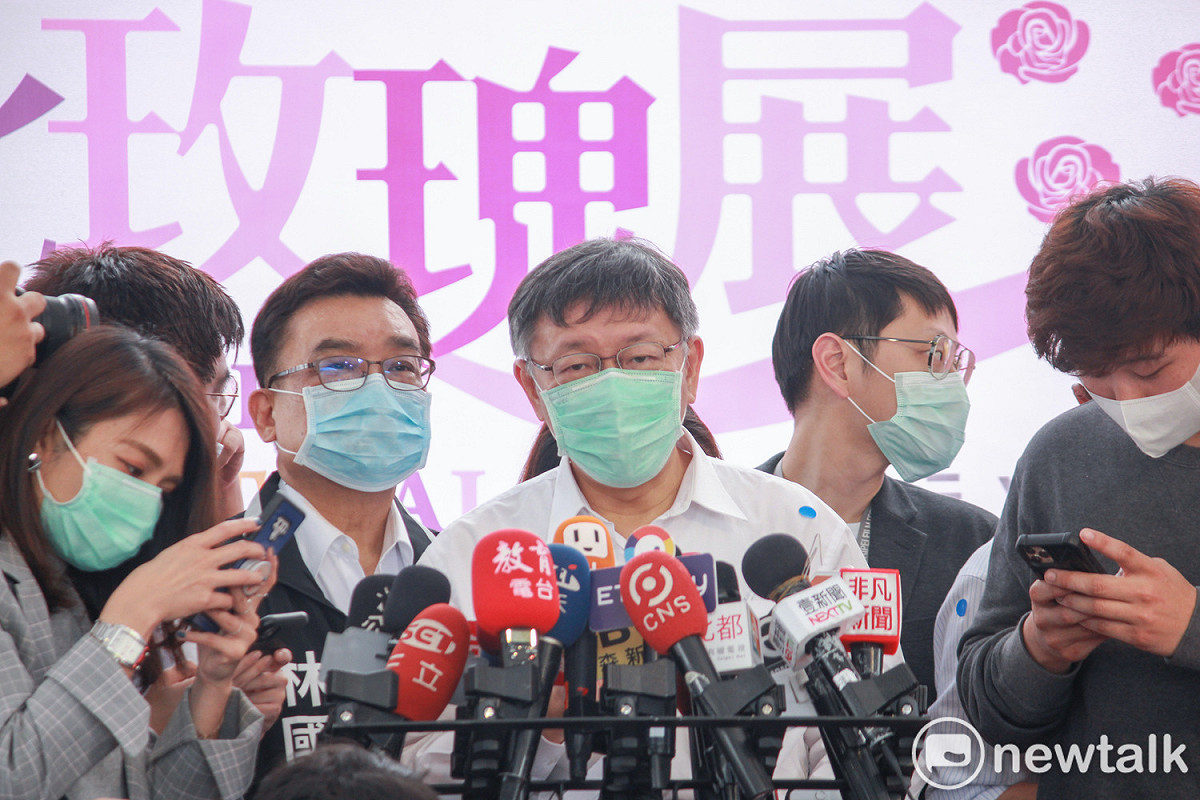 台北市長柯文哲。 圖：周煊惠 ／攝