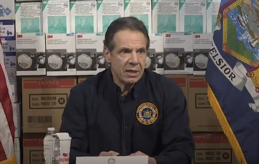 紐約州長古莫 (Andrew Cuomo) 。 圖：翻攝自Andrew Cuomo推特