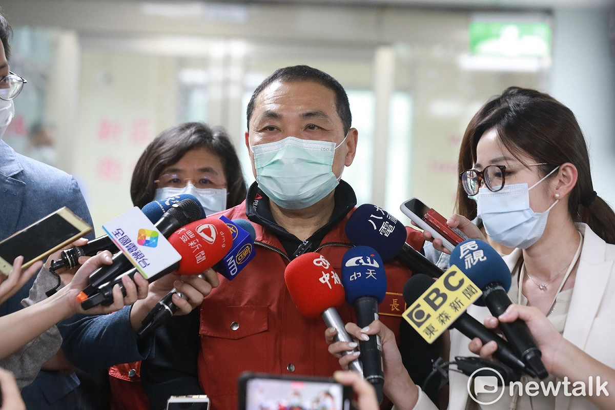 侯友宜強調，地方需做好整備，一旦疫情大爆發，只要中央下令，地方政府就能夠馬上完成部署因應。 圖：林昀真／攝