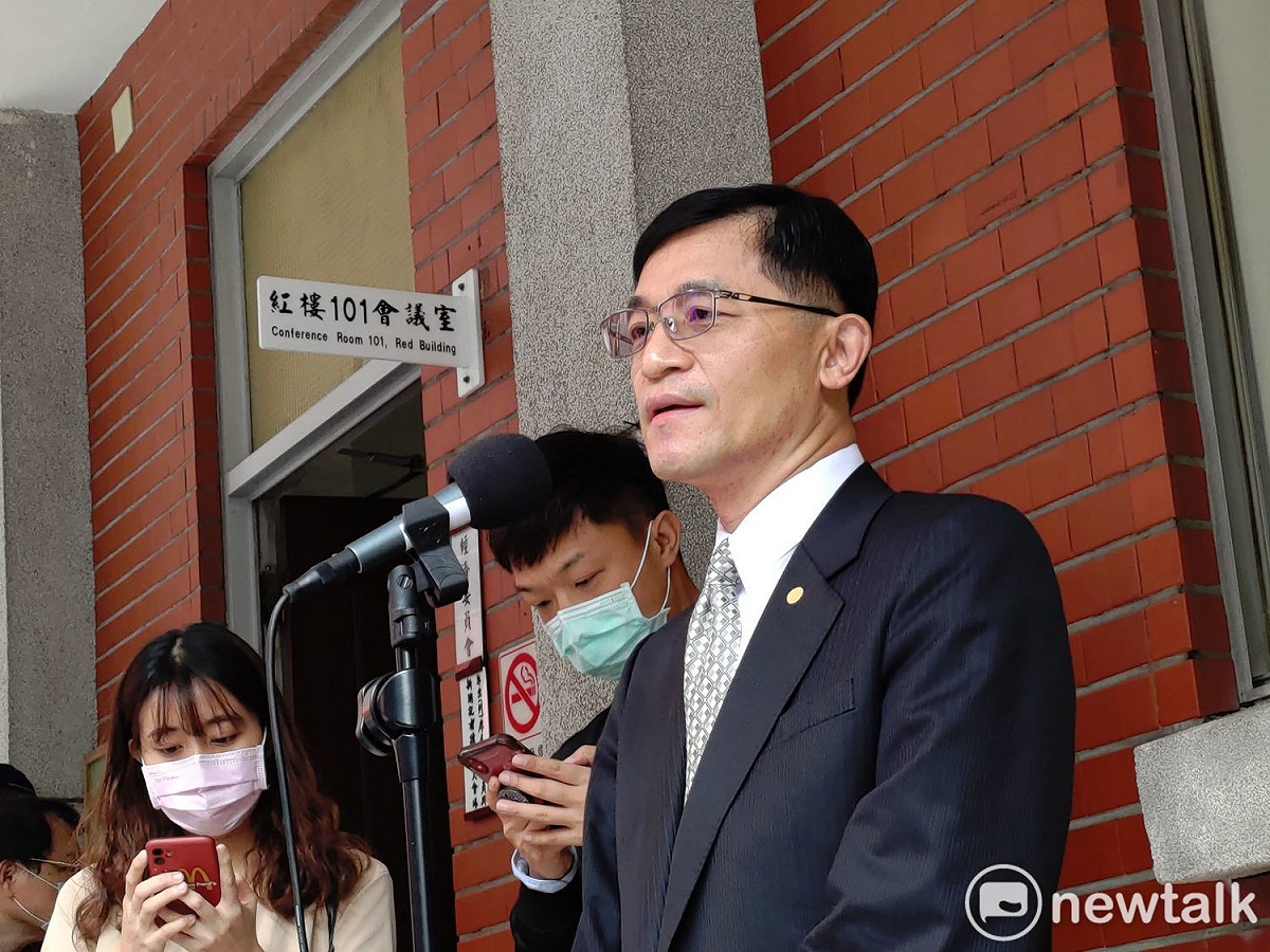 中小企業處長何晉滄。 圖：黃建豪/攝